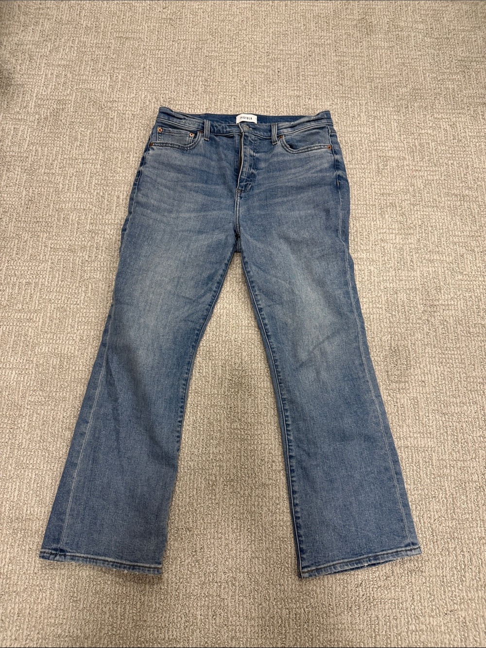 pistola Medium Blue Flare Jeans